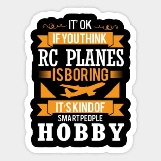 RC Planes Sticker